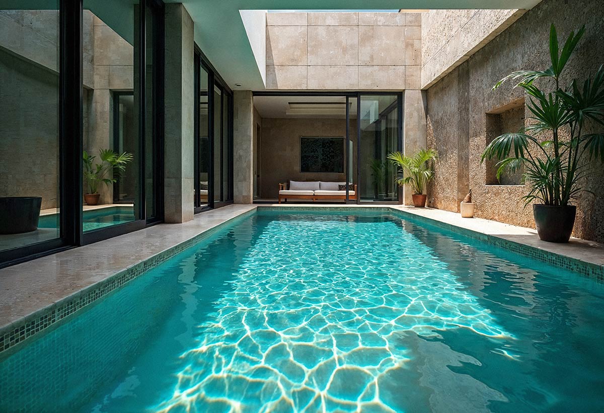 Presupuesto construcción de piscina de obra con hormigón y gresite o porcelánico - Piscinator Presupuesto construcción de piscina de obra con hormigón y gresite o porcelánico