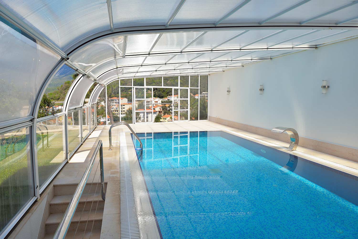 Presupuesto online de cubiertas altas para piscinas - Piscinator Presupuesto online de cubiertas altas para piscinas