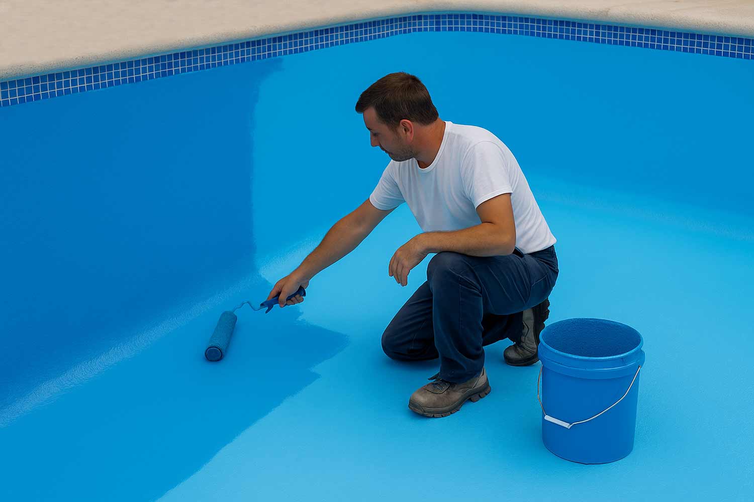 Presupuesto online para pintar piscina - Piscinator Presupuesto online pintado piscina