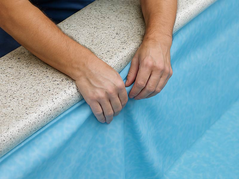 Instalación de lámina armada o liner para piscinas - Piscinator Instalación de lámina armada o liner para piscinas